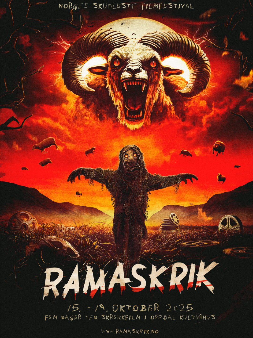 Ramaskrik Festival poster 2025